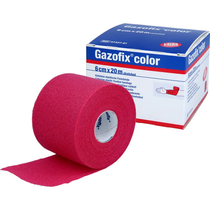 BSN Gazofix color 8 cm x 20 m Pink