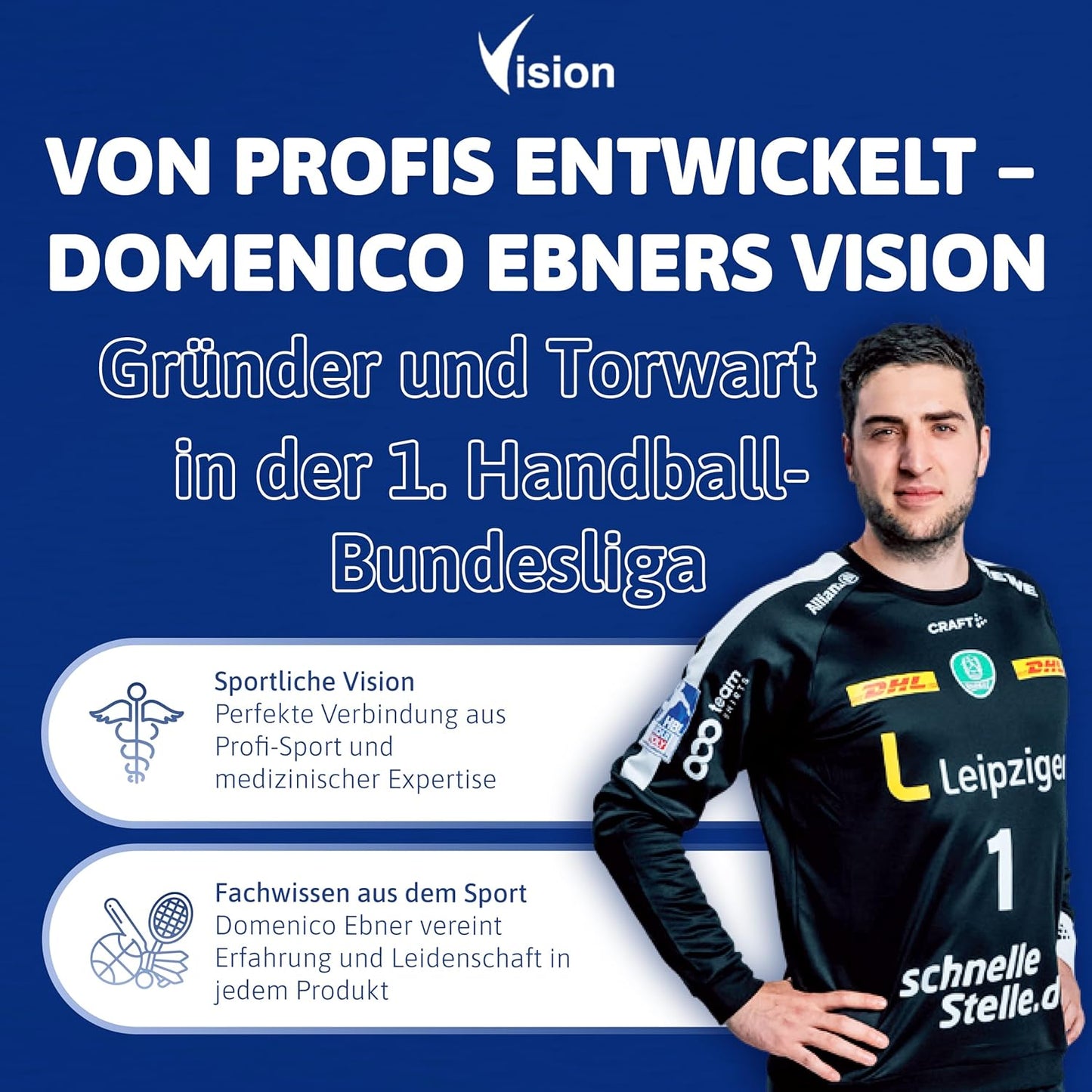 Von Profis entwickelt: Vision Kinesiologie Tape – Expertise aus Handball-Bundesliga und Sportmedizin vereint