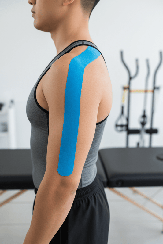 Kinesiotape BWS – Brustwirbelsäule entlasten und Haltung verbessern - vision-performance.de
