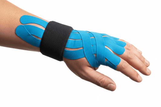 Kinesiotape Handgelenk anlegen – Taping Anleitung - vision-performance.de