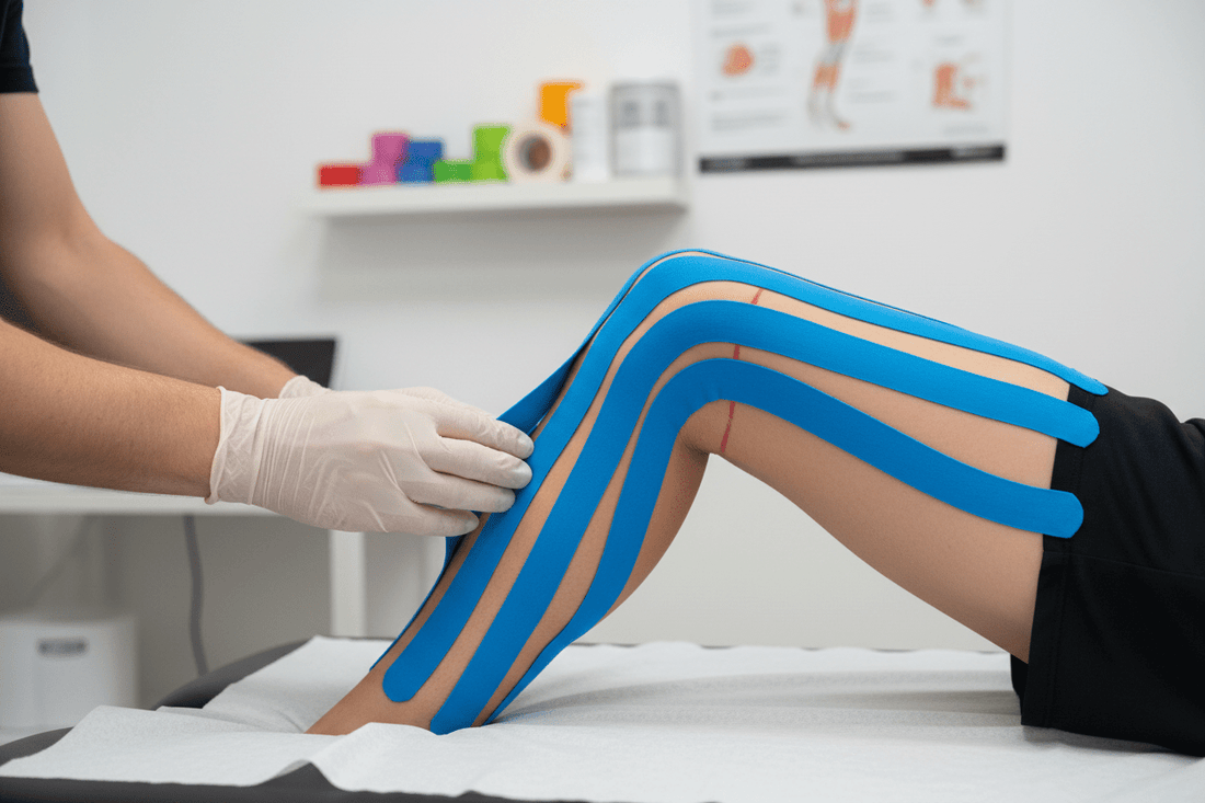 Kinesiotape Läuferknie – Iliotibialband & Knieschmerzen tapen - vision-performance.de