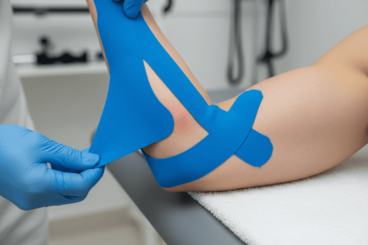Kinesiotape Patella – Kniescheibenschmerz gezielt entlasten und Patellafehlstellung tapen - vision-performance.de