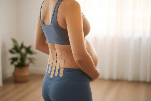 Kinesiotape Rücken / LWS – Rückenschmerzen lindern und die Lendenwirbelsäule entlasten - vision-performance.de