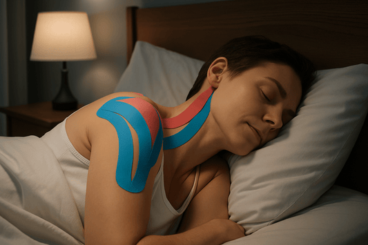 Sollten Sie mit Kinesiologie-Tape schlafen? – Vorteile, Risiken & Tipps - vision-performance.de