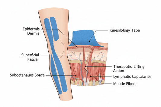 Wie wirkt Kinesiotape? – Wirkungsweise und wissenschaftliche Erklärung - vision-performance.de