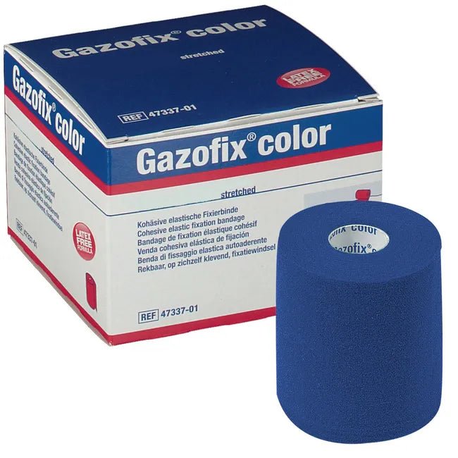 BSN Gazofix color 8 cm x 20 m blau - vision - performance.de