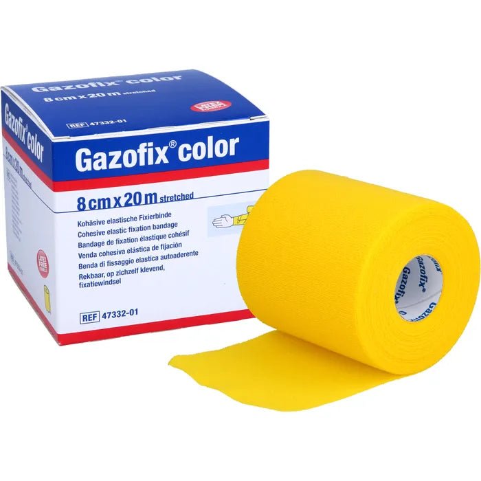 BSN Gazofix color 8 cm x 20 m gelb - vision - performance.de