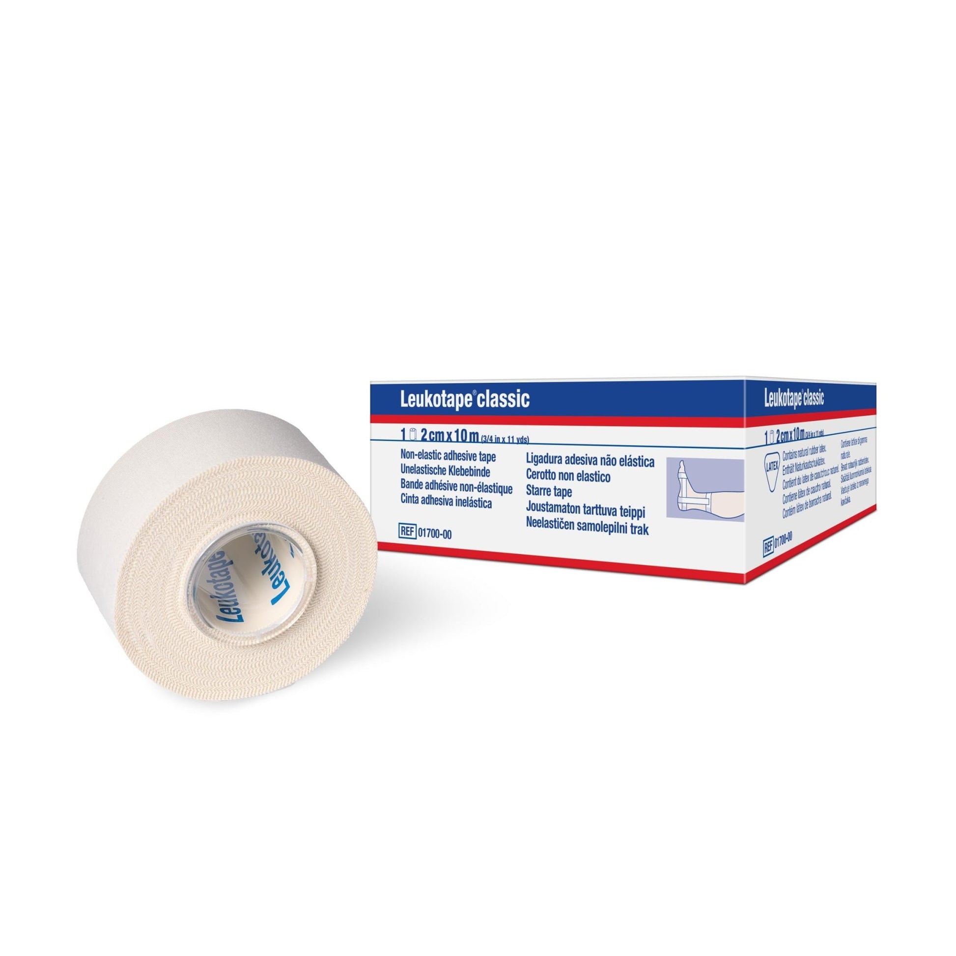 BSN Leukotape Classic 10 m x 2,0 cm Weiß - vision - performance.de