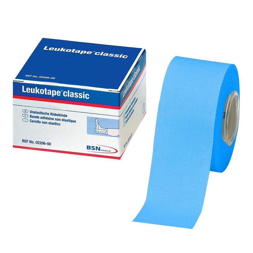 BSN Leukotape Classic 10 m x 3,75 cm Blau - vision - performance.de