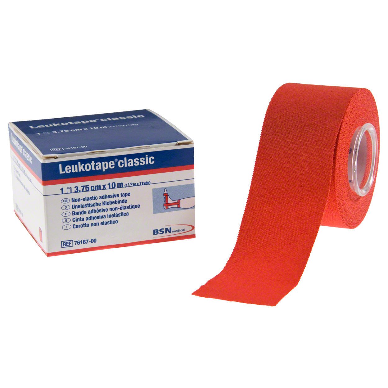 BSN Leukotape Classic 10 m x 3,75 cm Rot - vision - performance.de