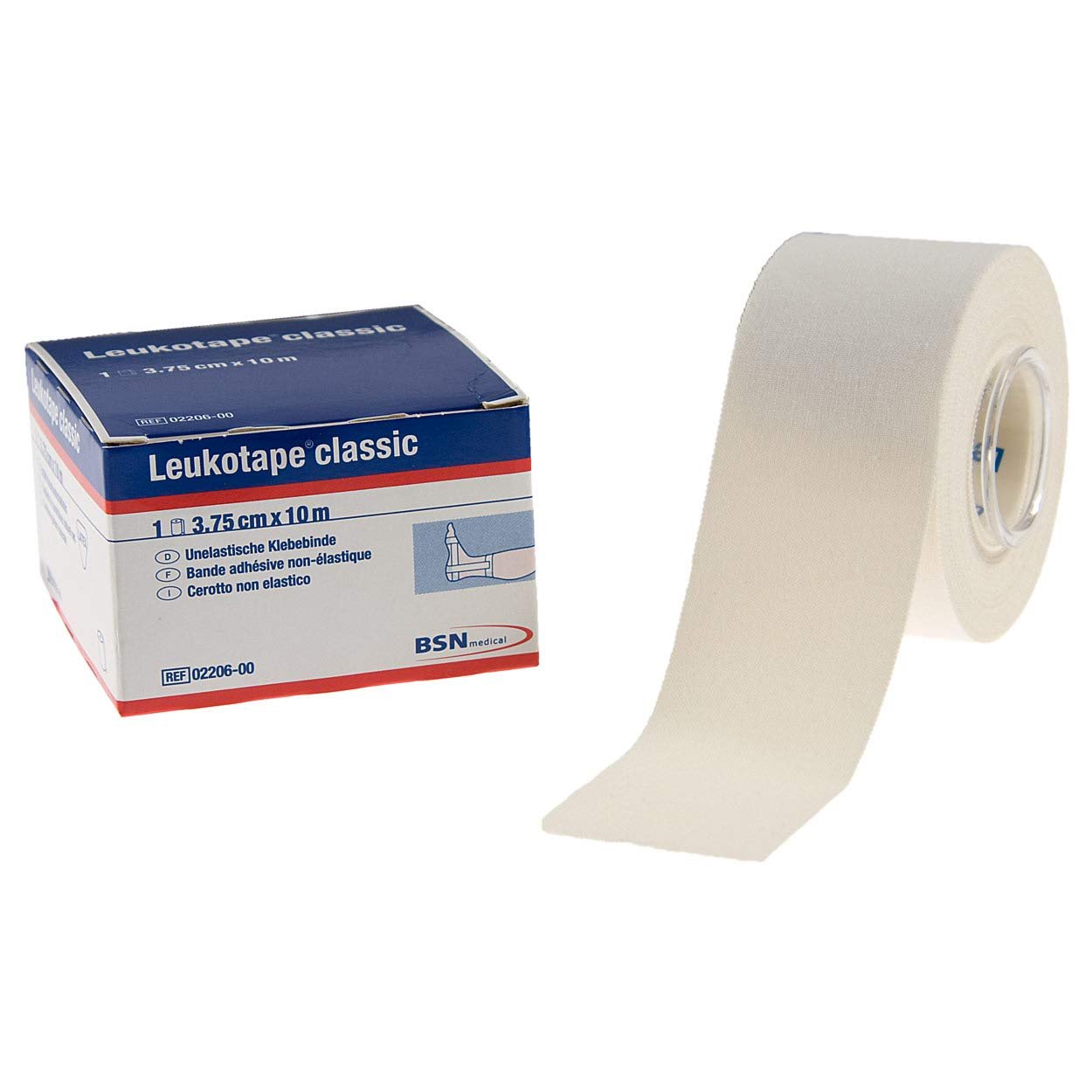 BSN Leukotape Classic 10 m x 3,75 cm Weiß - vision - performance.de