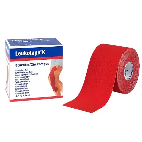 BSN Leukotape K elastische Klebebinde Rot - vision - performance.de