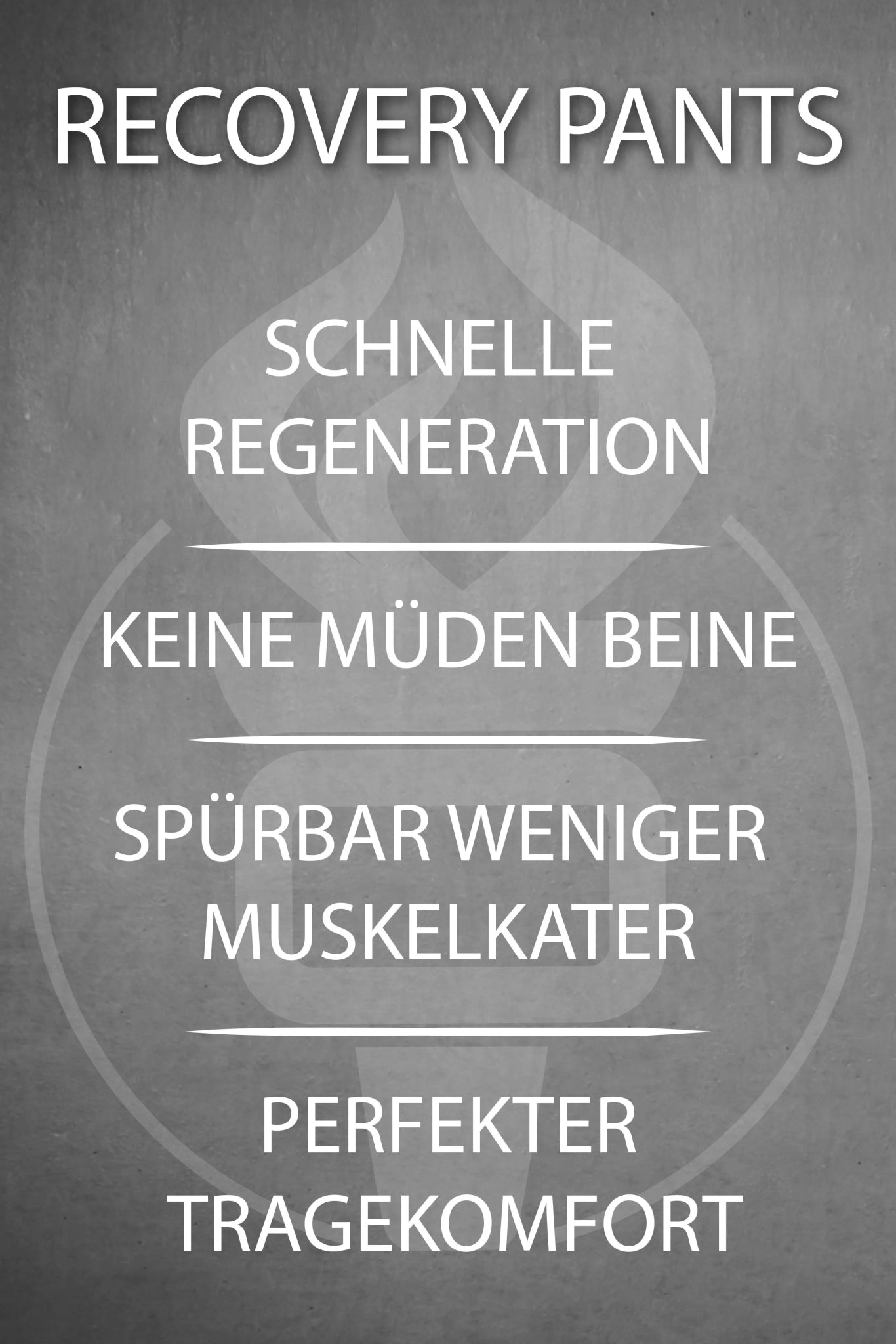 entorch Recovery Pants - vision - performance.de