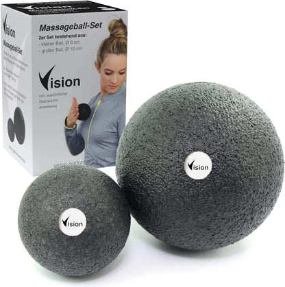 Massageball - Set I 6cm⌀ & 10cm⌀ - vision - performance.de