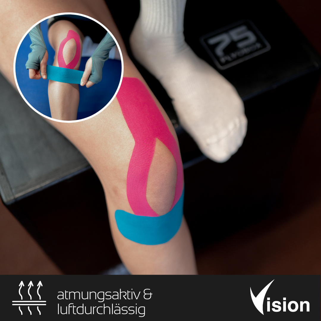 Kinesiologietape Kinesiotape atmungsaktiv luftdurchlaessig