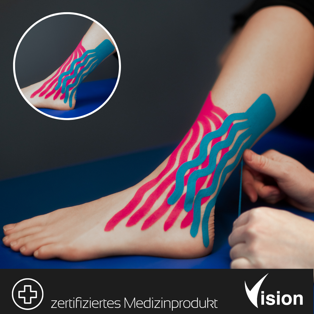 Kinesiologietape Kinesiotape zertifiziertes Medizinprodukt