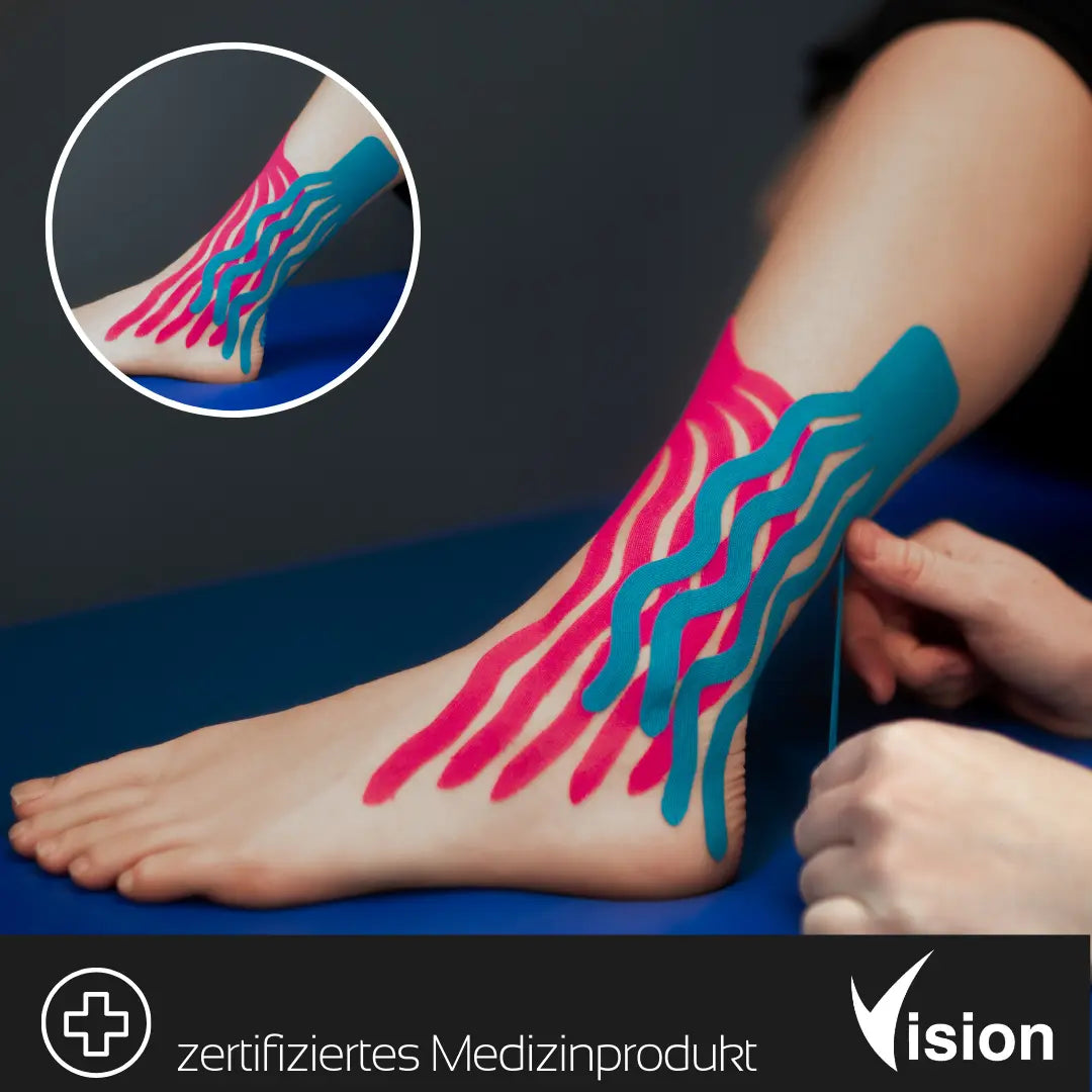 Kinesiologietape Kinesiotape zertifiziertes Medizinprodukt